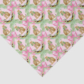 Grandmillennial Christmas Leopard Tissuepapier (Detail)