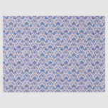 Grandmillennial Christmas Pink en Blue Damask Tissuepapier<br><div class="desc">Dit kersttissuepapier heeft een Blauw Damaskpatroon op een blozend roze achtergrond.</div>