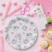 Grandmillennial | Christmas Tea Party Papieren Bordje (Feest)