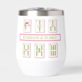 Grandmillennial Coquette Bamboes & Bubbly Mahjong (Voorkant)