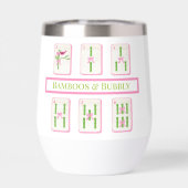 Grandmillennial Coquette Bamboes & Bubbly Mahjong (Achterkant)