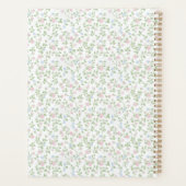 Grandmillennial Ditsy Bloem Planner (Achterkant)