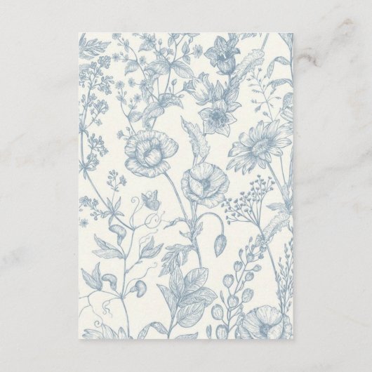 Grandmillennial en Elegant Behuizing Kaarten (Achterkant)