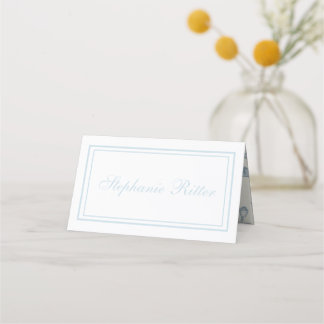 Grandmillennial en Elegant Place Card Plaatskaartje