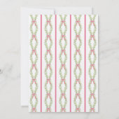 Grandmillennial Evergreen Swag met Bogen | Foto Kaart (Achterkant)