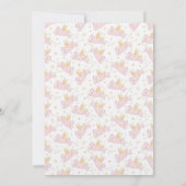 Grandmillennial Evergreen Swag with Angels | Photo Kaart (Achterkant)