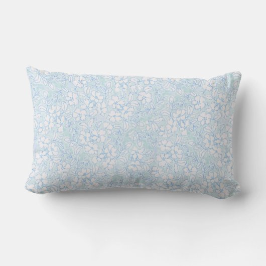 Grandmillennial Floral Decorative Pillow Kussen (Achterkant)