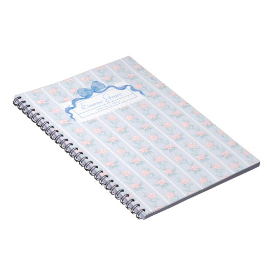 Grandmillennial Floral Notitieboek Journal (Rechterzijde)