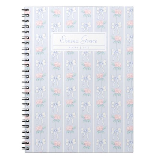 Grandmillennial Floral Notitieboek Journal (Voorkant)