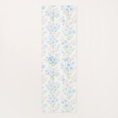 Grandmillennial Floral Yoga Mat (Achterkant)