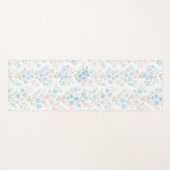 Grandmillennial Floral Yoga Mat (Voorkant (horizontaal))