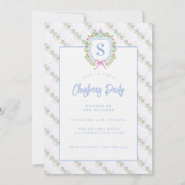 Grandmillennial Gemberpot Wapenschild Monogram Kaart