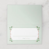 Grandmillennial Kerstmis Plaatskaartje (Buitenkant ongevouwen)