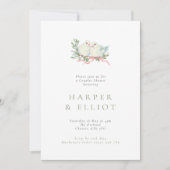 Grandmillennial Love Birds Koppel Bruiloftsfeest Kaart (Voorkant)