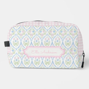 Grandmillennial Pastel Bloemmotief Toilettasje
