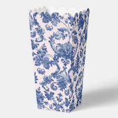 Grandmillennial Pink & Blue Damask Bedankdoosjes (Achterkant)