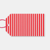 Grandmillennial Preppy Christmas Wreath Joy Cadeaulabel (Achterkant Horizontaal)