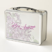 Grandmillennial Sering Bloem Lunchbox Aesthetic G (Achterkant)