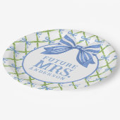 Grandmillennial Topiary | Toekomstige mevrouw Papieren Bordje (Gekanteld)