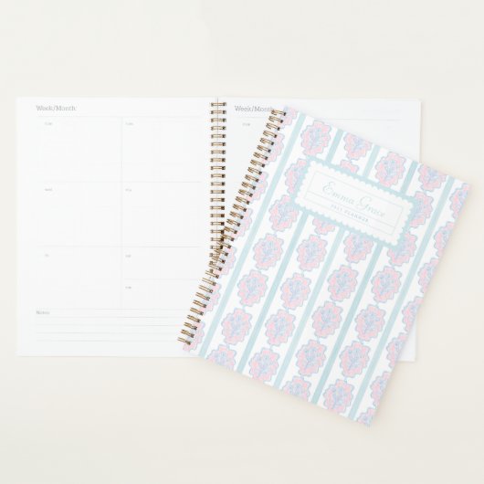 Grandmillennial Trellis Floral Planner (Display)