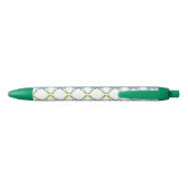 Grandmillennium Lattice met Blue Bow Personalized Zwarte Inkt Pen (Achterkant)