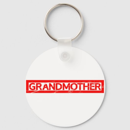 Grandmoeder Stamp Sleutelhanger (Voorkant)