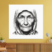 GRANDMOTHER CANVAS AFDRUK (Insitu (Woonkamer))