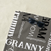 GRANDMOTHER MOM Moederdag Cadeau Throw Blanket Strandlaken (In situ)