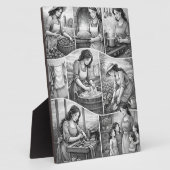 Grandmother Mom Mother's Day Fotoplaat (Zijkant)