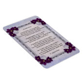 "Grandmothers" gedicht op 4"x6" refrig magnet Magneet (Rechterzijde)