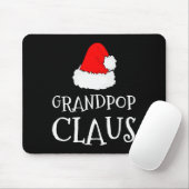 Grandp Claus Christmas Santa's Pajama Family Match Muismat (Met muis)