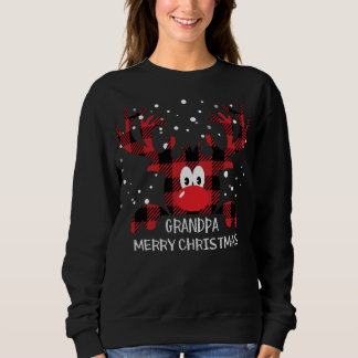 Grandpa Always be yourself Reindeer Santa Hat Buff Trui