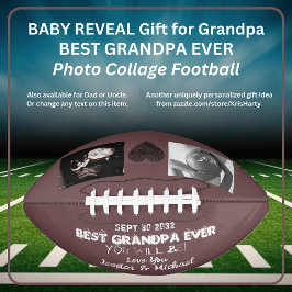 Grandpa Baby onthult de aankondiging van de zwange American Football