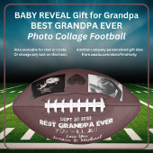 Grandpa Baby onthult de aankondiging van de zwange American Football
