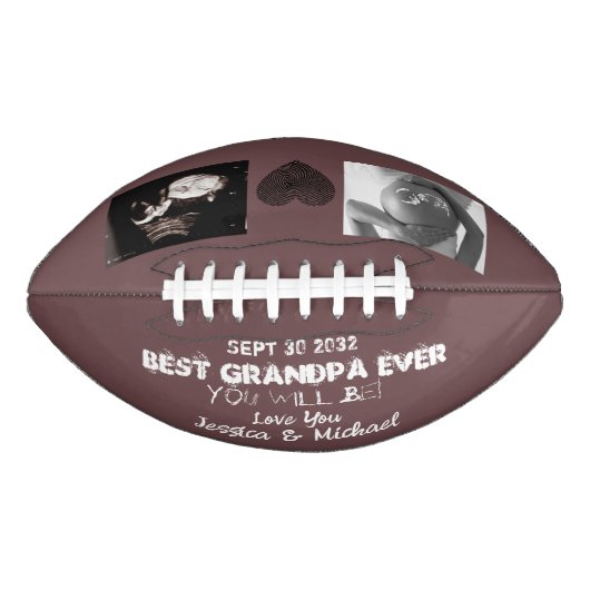 Grandpa Baby onthult de aankondiging van de zwange American Football (Voorkant)