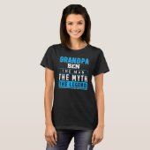 Grandpa BEN The Man The Myth The Legend Shirt Funn (Voorkant volledig)