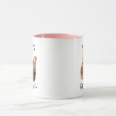 Grandpa Birthday Custom Cat Face Mug Mok (Midden)