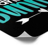 Grandpa Bunny Premium Tri-blend  Poster (Hoek)