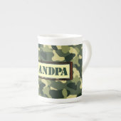 Grandpa Camo Porselein Kop (Voorkant rechts)