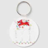 Grandpa Claus Matching Family Christmas Funny Xmas Sleutelhanger (Voorkant)