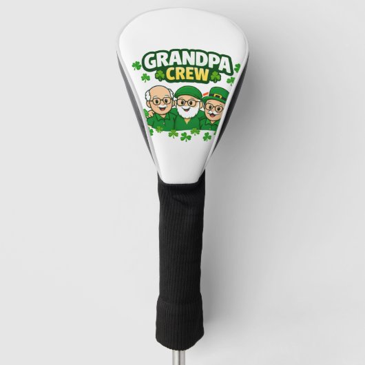 Grandpa Crew Golfheadcover (Voorkant)