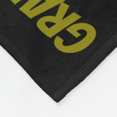  Grandpa Custom Photo Collage  Fleece Deken (Hoek)