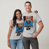 GRANDPA CUSTOM T-SHIRTS - VOEG DE FOTO VAN GRANDCH (Unisex)