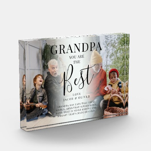 'GRANDPA', de beste foto's, naam/namen en offerte Fotoblokken (Links)