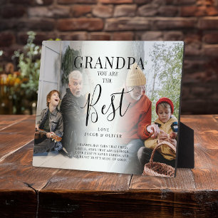'GRANDPA', de beste foto's, naam/namen en offerte Fotoplaat