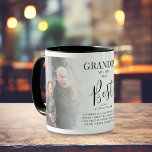 'GRANDPA', de beste foto's, namen en offertes Mok<br><div class="desc">Laat opa weten hoeveel hij van hem houdt met deze stijlvolle foto-koffie-mok. Ontworpen met 2 van uw favoriete afbeeldingen, die gemakkelijk van een computer of uw telefoon kunnen worden gedownload, de tekst "Opa u zijn het Beste"in elegant kalligrafiemanuscript, naam/s en een zoete citaat die gemakkelijk kan worden aangepast zodat het...</div>