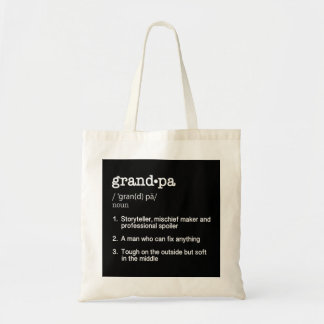 GrandPa-definitie - Woordenboek Tote Bag