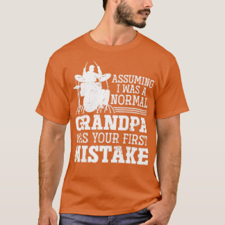 Grandpa Drummer Gift Musician Drums T-shirt