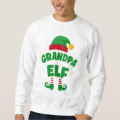 Grandpa Elf Holiday Matching Family Top (Voorkant)
