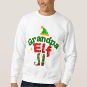Grandpa Elf Holiday Matching Family Top (Voorkant)